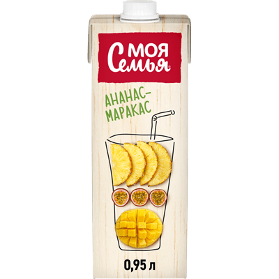 Купить СОК МОЯ СЕМЬЯ АНАНАС-МАНГО 0,95 Л. доставка продуктов тюмень . доставка продуктов в тюмени . доставка фруктов тюмень . доставка фруктов в тюмен