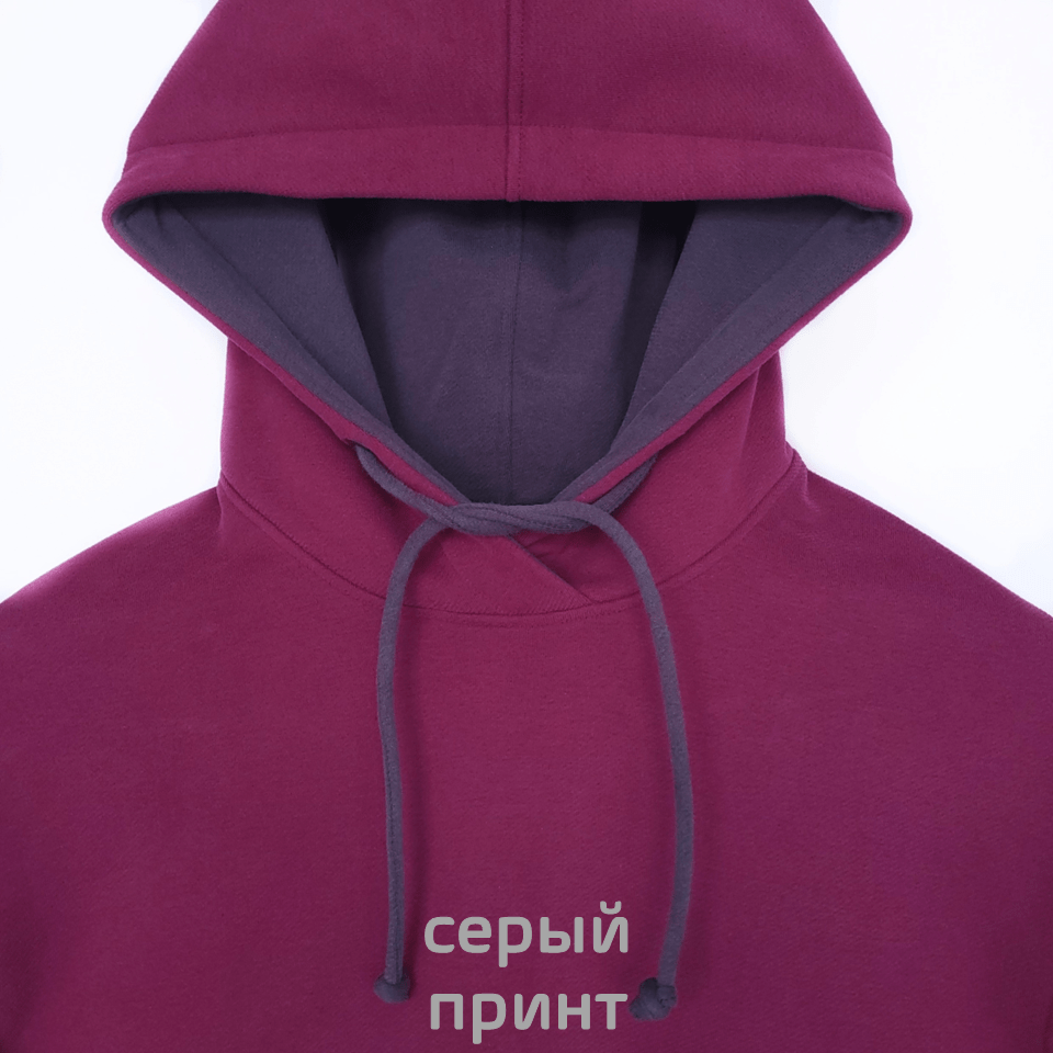 Купить Худи Freedom жен., цвет каберне/графит