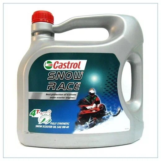 Купить Моторное масло Castrol Snow Race 4T 0W-40 (4л)