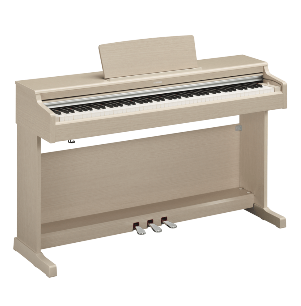 Купить Yamaha YDP-164WA Arius Цифровое фортепиано с клавиатурой GH3 и сэмплами концертного рояля Yamaha CFX. Цвет белый ясень