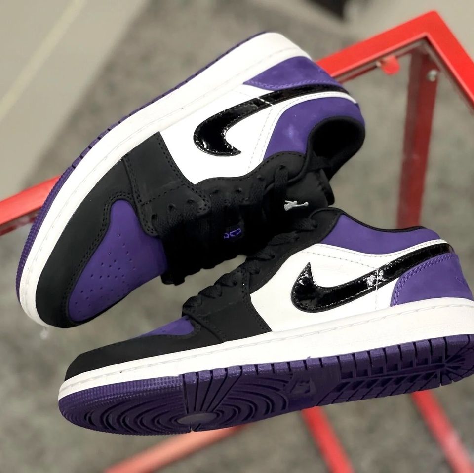 Купить Nike Air Jordan 1 Low, Court Purple