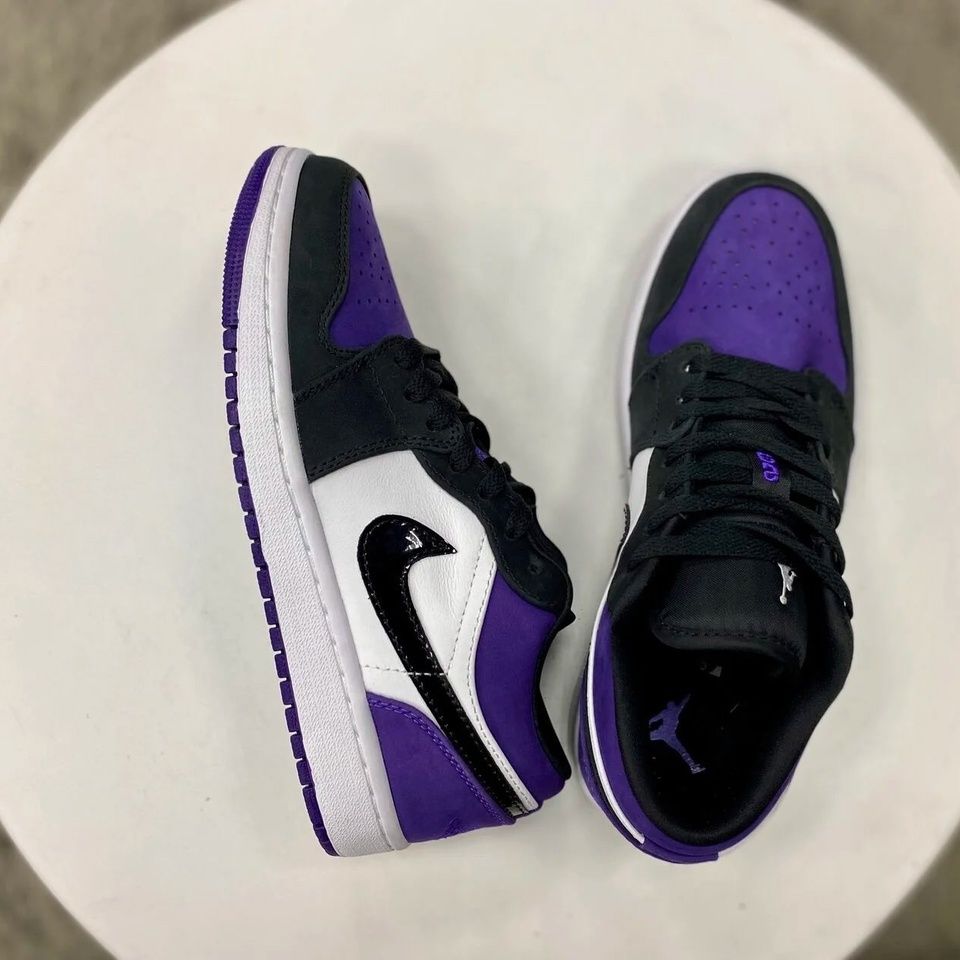 Купить Nike Air Jordan 1 Low, Court Purple