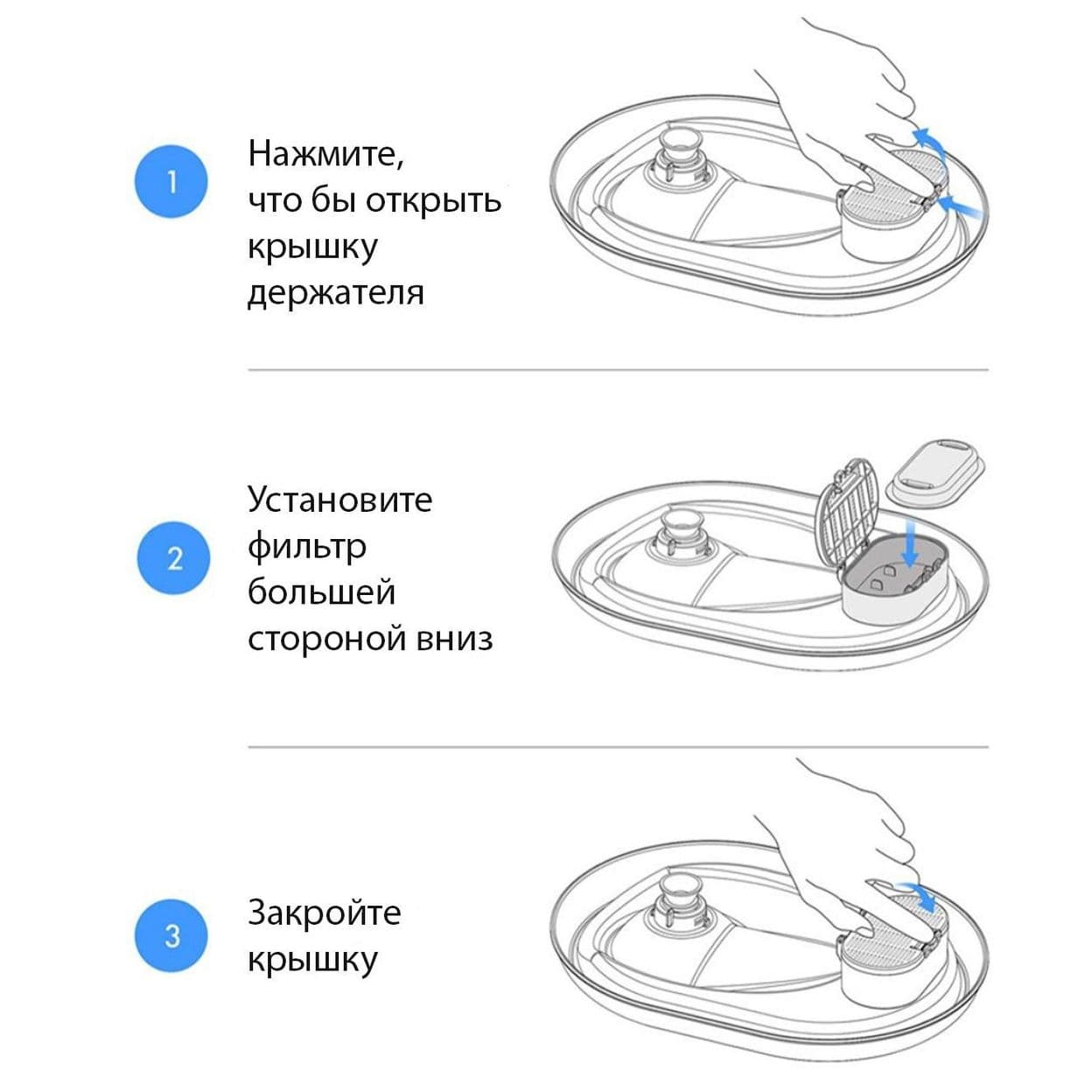 Купить Фильтр для автопоилки (3 шт.)