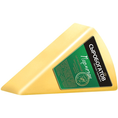 Купить СЫР ПАРМЕЗАН СЫРОБОГАТОВ 40% 400 Г. с доставкой на дом . Доставка продуктов Тюмень , доставка продуктов в Тюмени , dostavka-produktov-tyumen , 