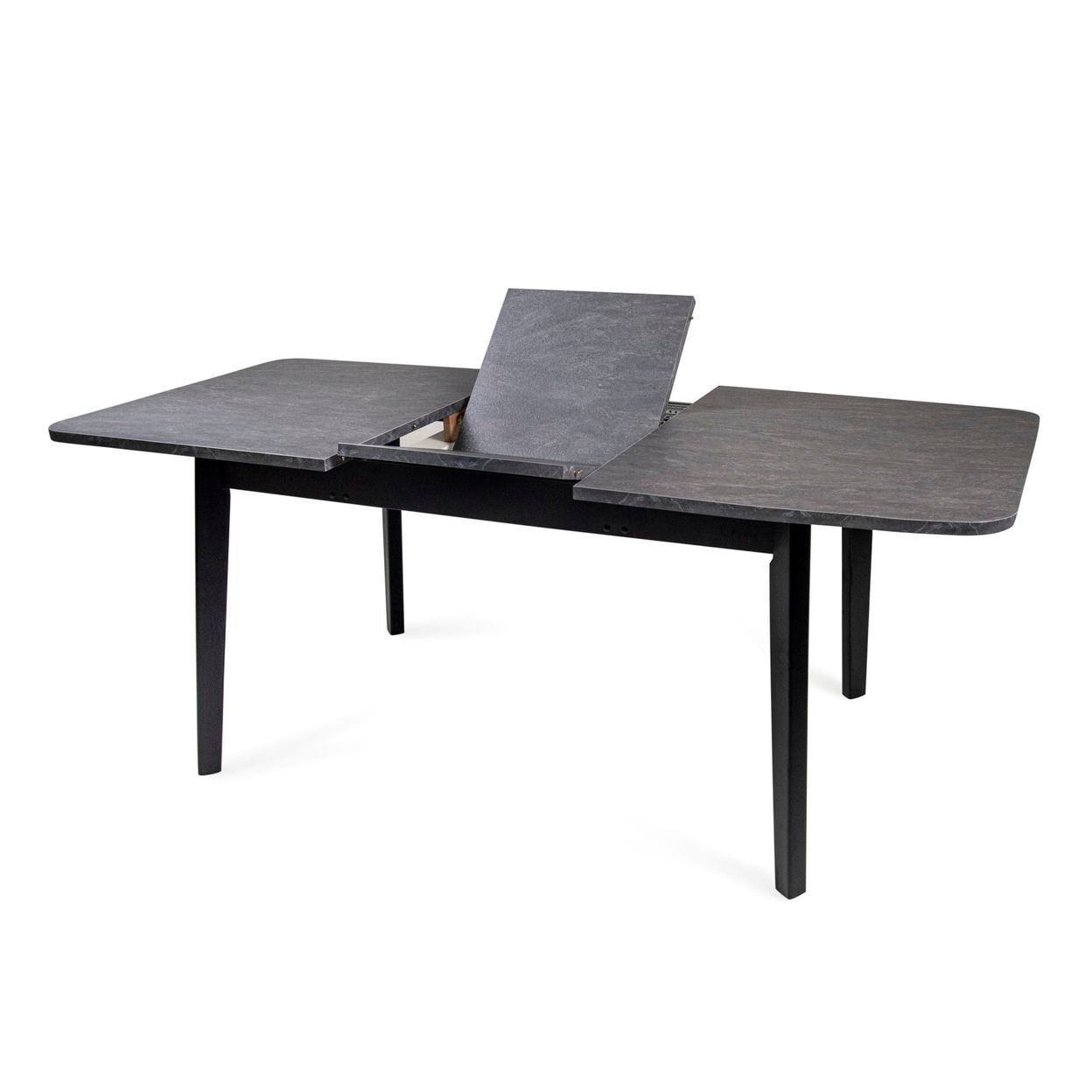 Купить Стол раздвижной Графит пластик 120
