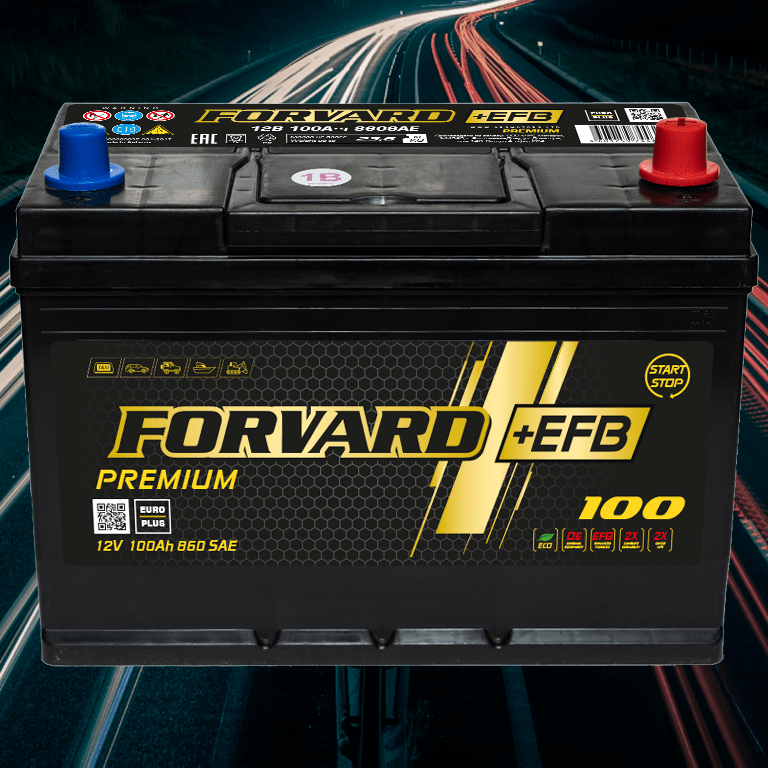 Купить АККУМУЛЯТОР FORVARD EFB ASIA 6CT-100