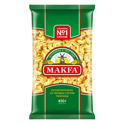 Купить МАКАРОНЫ MAKFA ПЕТУШИНЫЕ ГРЕБЕШКИ 450 Г. доставка продуктов Тюмень . доставка продуктов в Тюмени . доставка фруктов Тюмень . доставка фруктов в