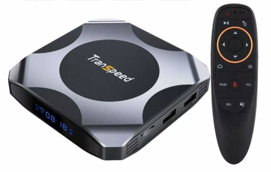 Купить ТВ-приставка Transpeed Amlogic S905X4 Android 11 4K 8K 3D
