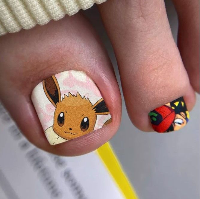 Купить Пленки для педикюра Pokemon