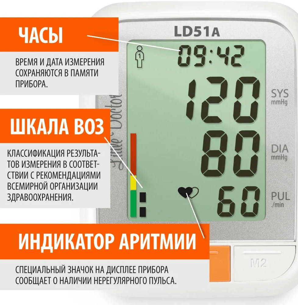 Купить Тонометр Little Doctor LD3a Автомат
