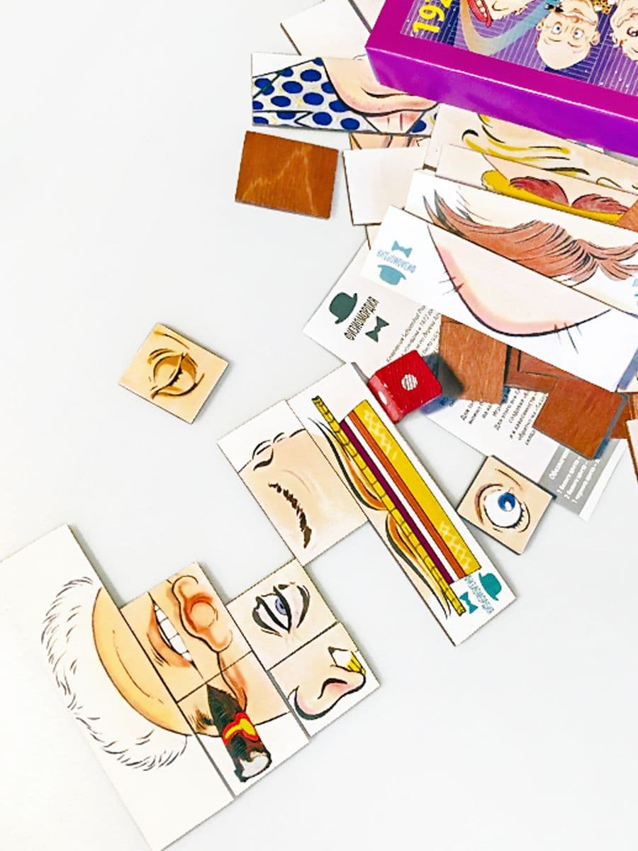 Купить Старинная американская Игра "ФИЗИОМОРДИЯ"