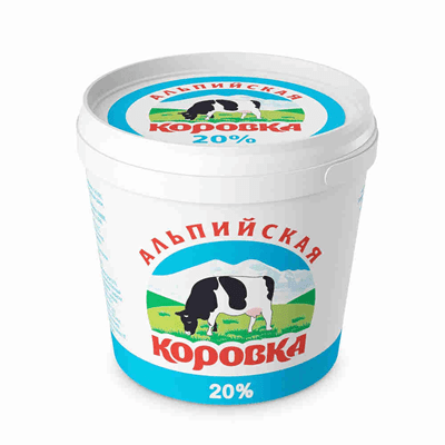 Купить МОЛОКОСОДЕРЖАЩИЙ ПРОДУКТ АЛЬПИЙСКАЯ КОРОВКА 20% 900 Г . доставка продуктов тюмень . доставка продуктов в тюмени . доставка фруктов тюмень . дос