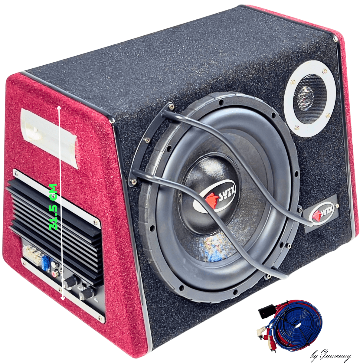Купить сабвуфер 10 дюймов активный SYZX V-10