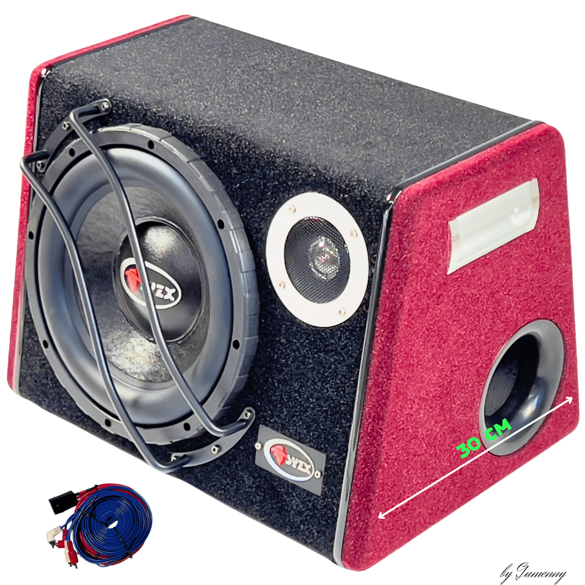 Купить сабвуфер 10 дюймов активный SYZX V-10