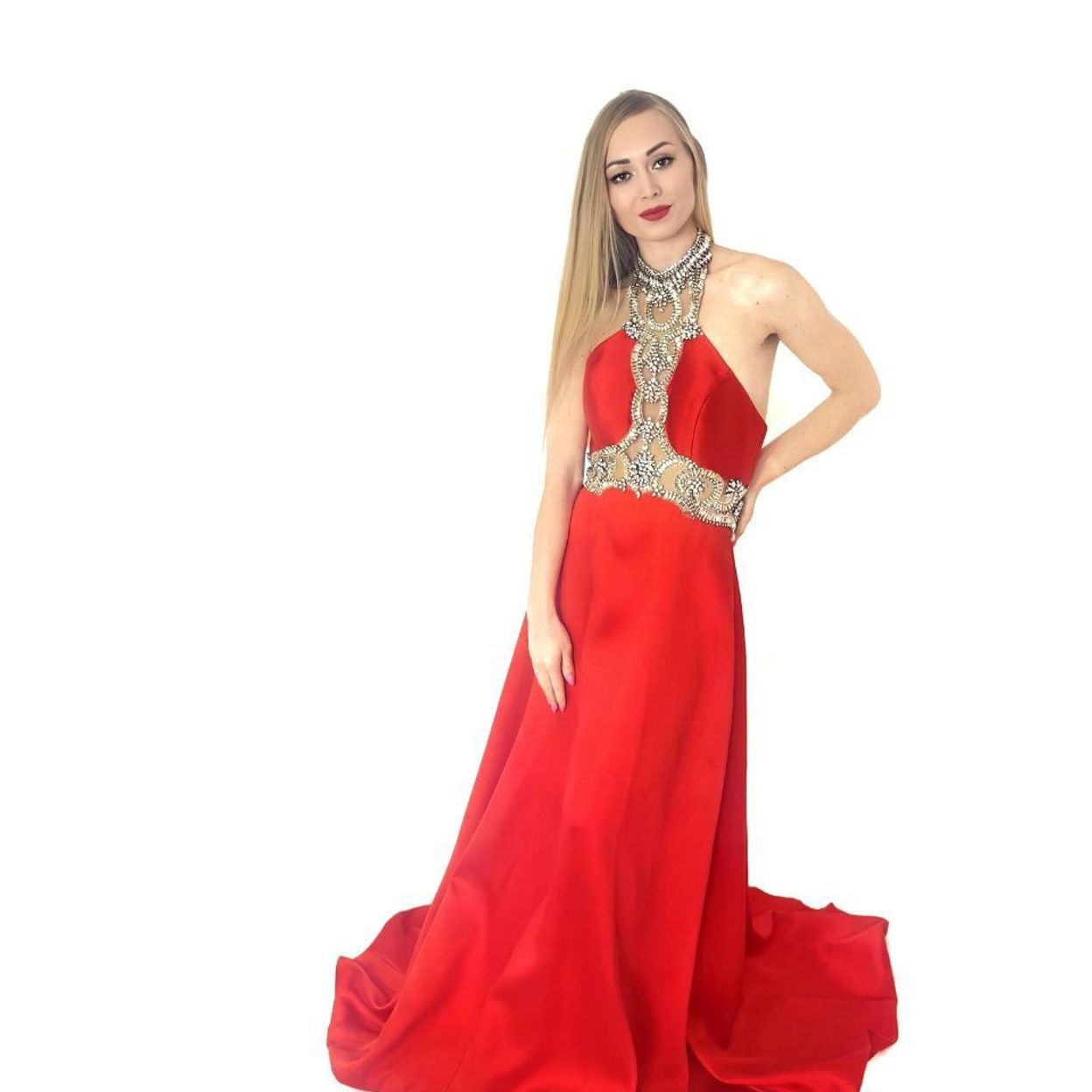 Купить Красное платье Jovani