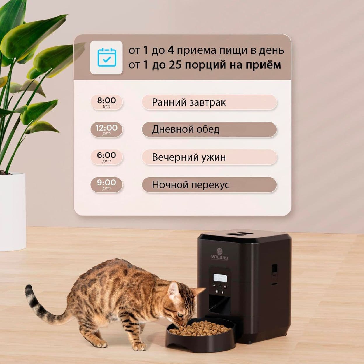 Купить Автокормушка без WiFi mini 2L (белая)