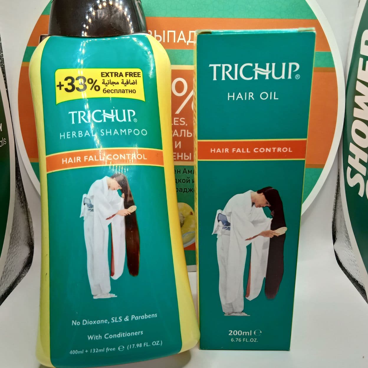 Купить Набор Trichup Шампунь Против выпадения волос 532 мл + Масло 200 мл