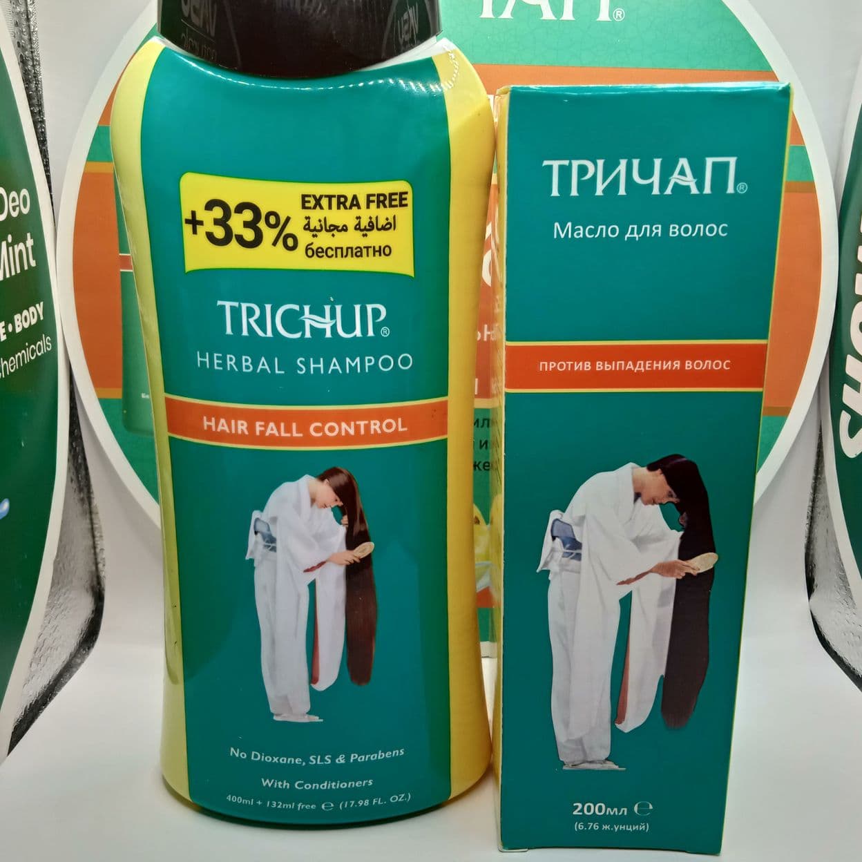 Купить Набор Trichup Шампунь Против выпадения волос 532 мл + Масло 200 мл