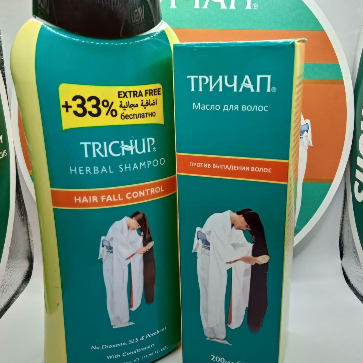 Купить Набор Trichup Шампунь Против выпадения волос 532 мл + Масло 200 мл