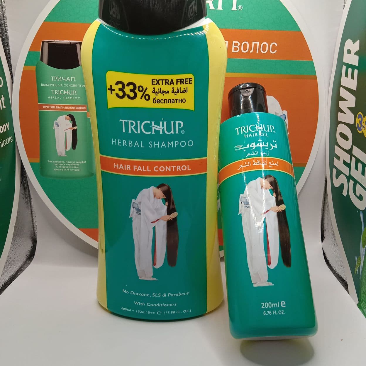 Купить Набор Trichup Шампунь Против выпадения волос 532 мл + Масло 200 мл