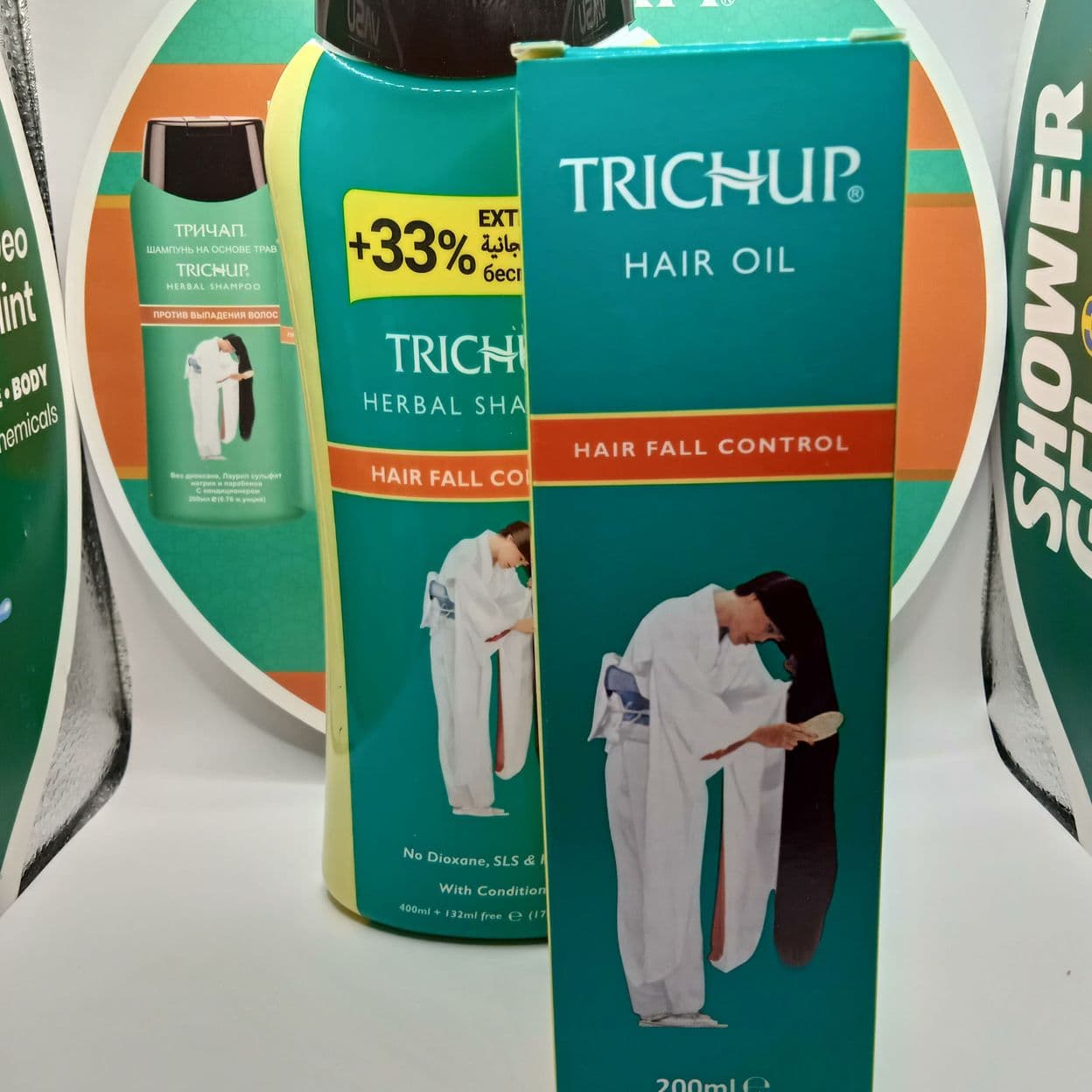 Купить Набор Trichup Шампунь Против выпадения волос 532 мл + Масло 200 мл