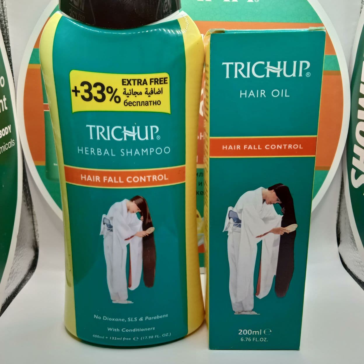 Купить Набор Trichup Шампунь Против выпадения волос 532 мл + Масло 200 мл