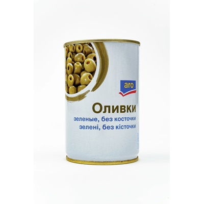 Купить ARO ОЛИВКИ ЗЕЛЕНЫЕ БЕЗ КОСТОЧКИ 300 Г. доставка продуктов Тюмень . доставка продуктов в Тюмени . доставка фруктов Тюмень . доставка фруктов в Т
