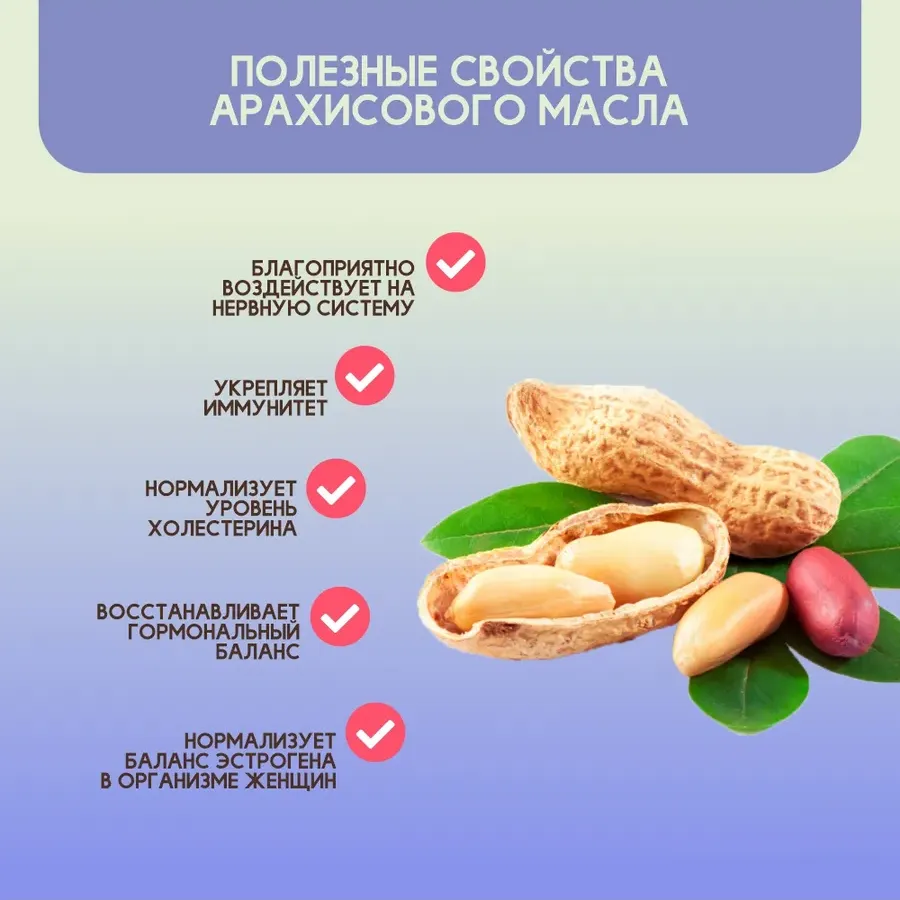 Купить Арахисовое масло сыродавленное 250 мл.