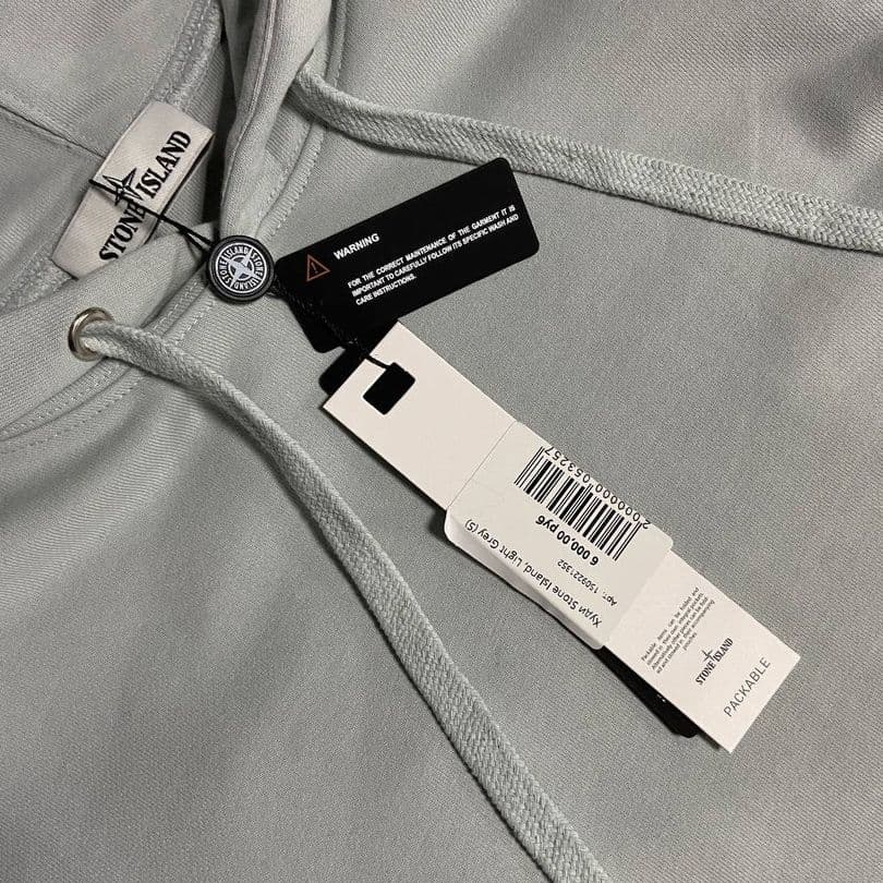 Купить Худи Stone Island, Light Grey
