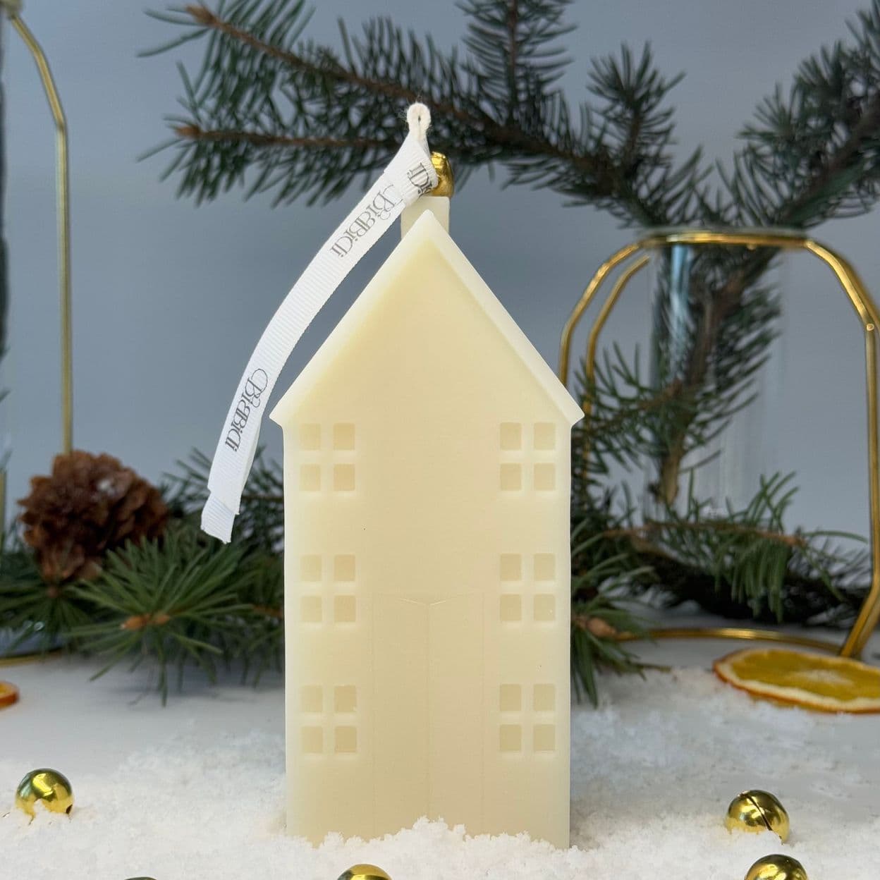 Купить Набор свечей: "Домики" - 3 шт