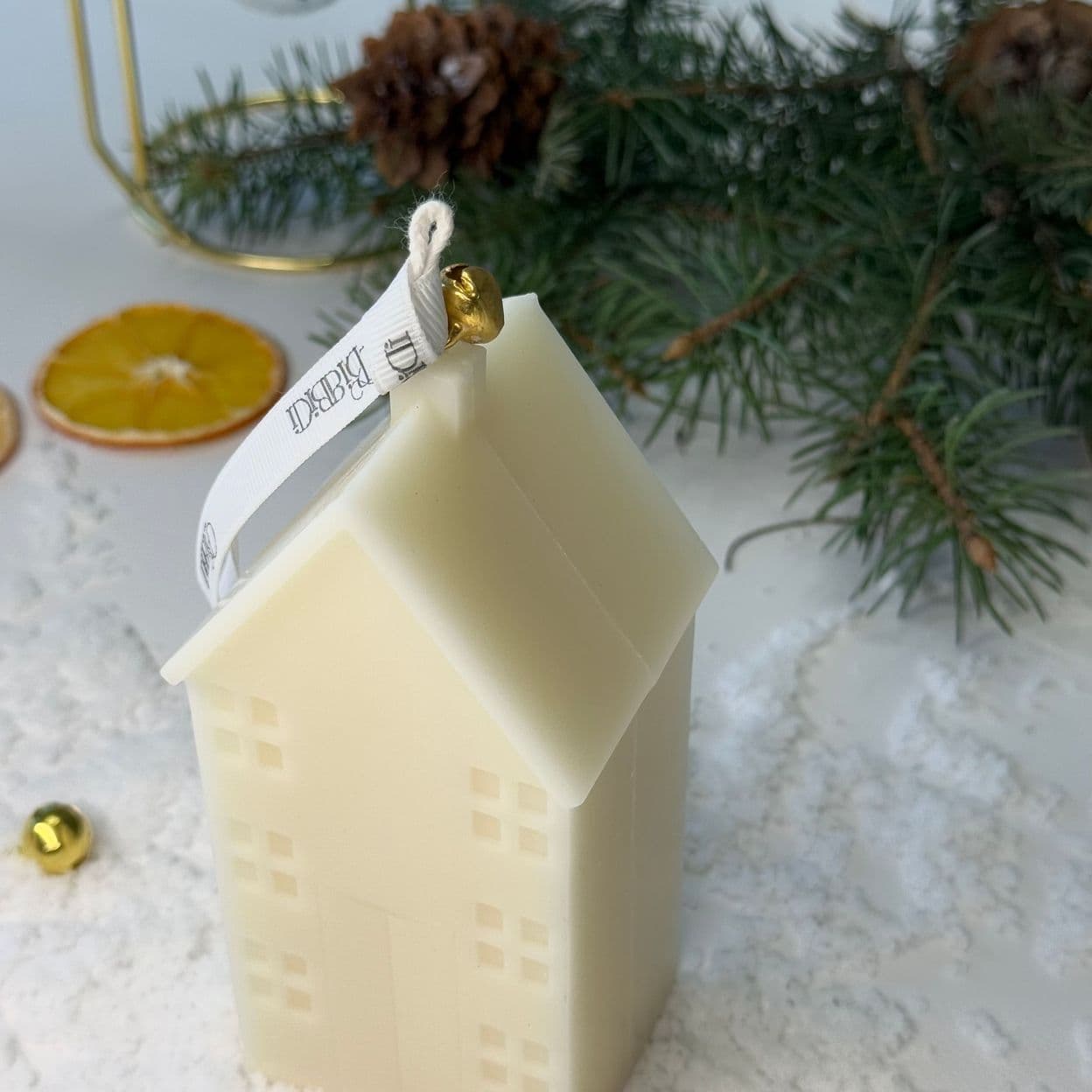 Купить Набор свечей: "Домики" - 3 шт