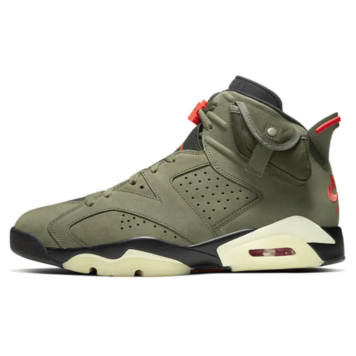 Купить Travis Scott x NIke Air Jordan 6 Olive