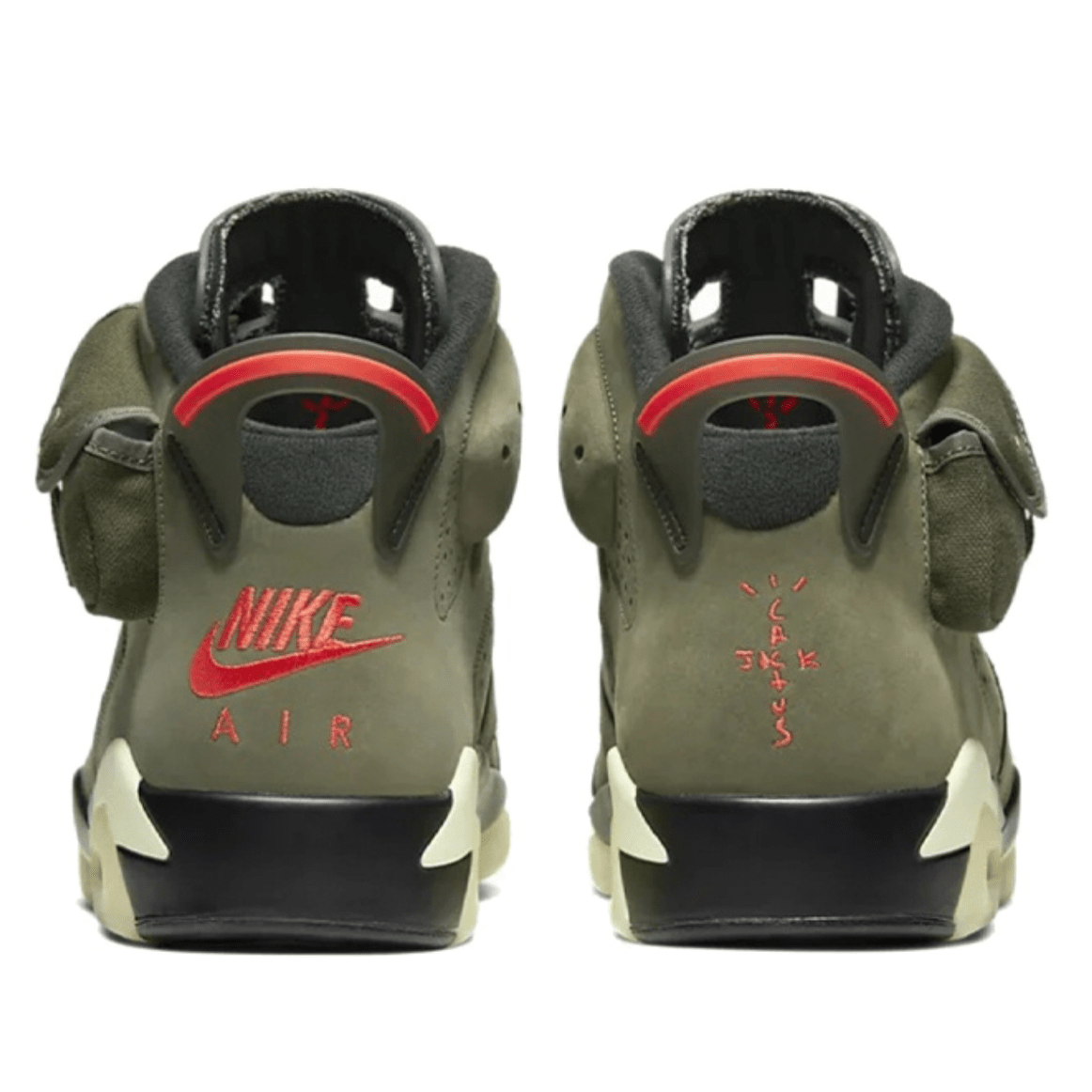 Купить Travis Scott x NIke Air Jordan 6 Olive