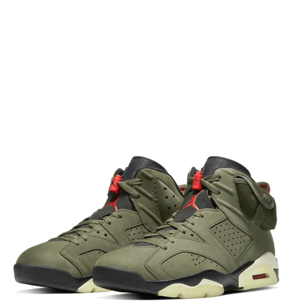 Купить Travis Scott x NIke Air Jordan 6 Olive