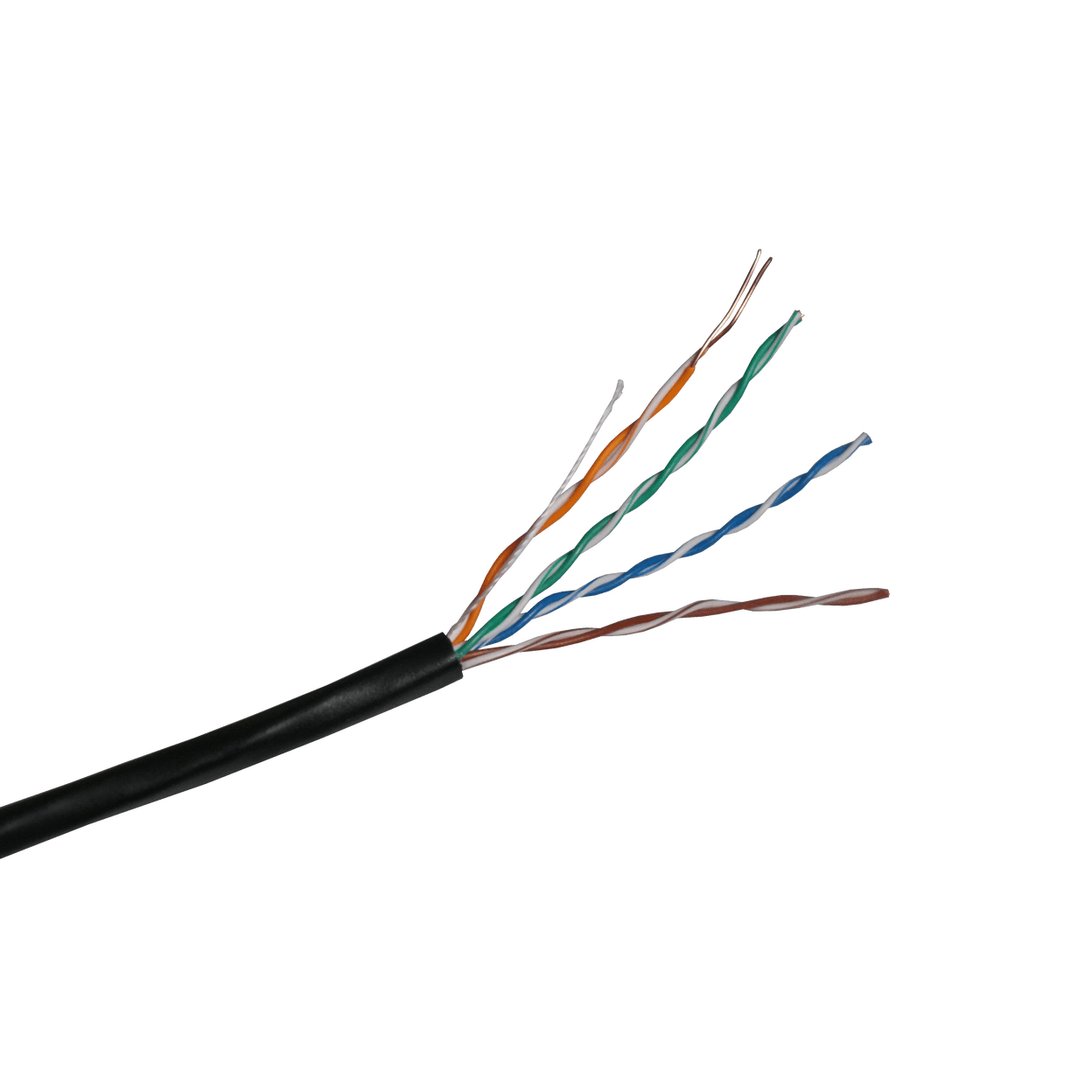 Купить Кабель UTP CAT 5E CU 4x2x0,50 CU PE ВНЕШНИЙ (МЕДНЫЙ)