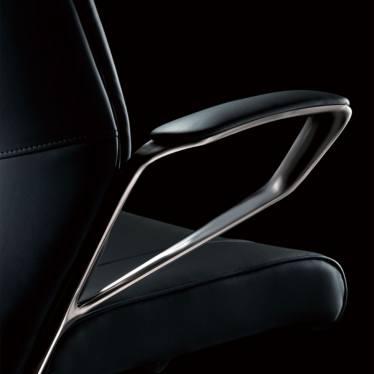 Купить Кресло для переговоров. Кожа