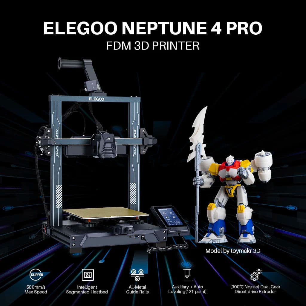 Купить 3D-принтер Elegoo Neptune 4 PRO