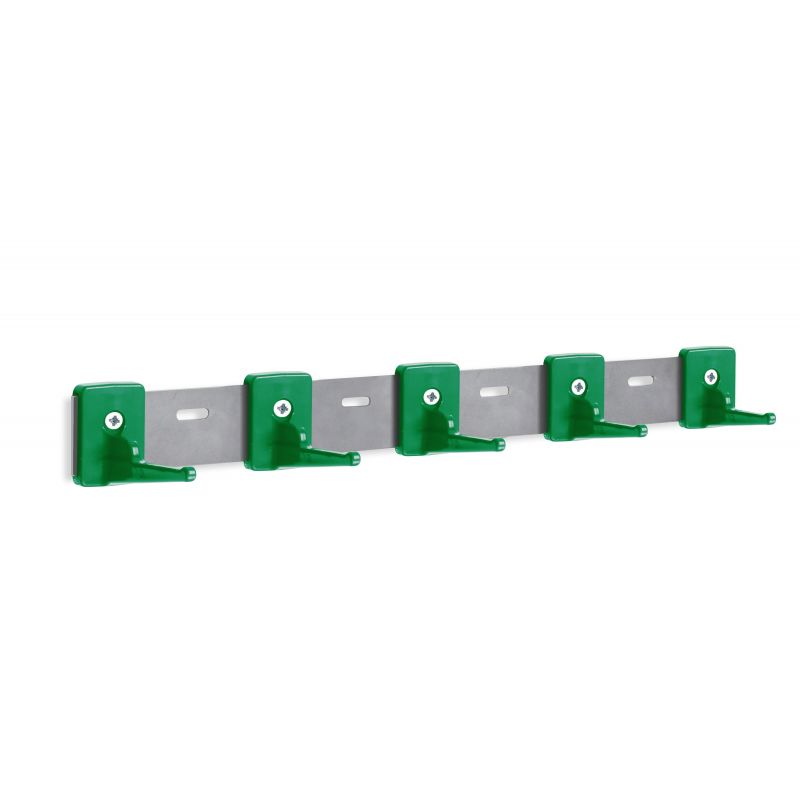Купить Держатель настенный HACCPER Control Point для 5 предмет нерж сталь зеленый
