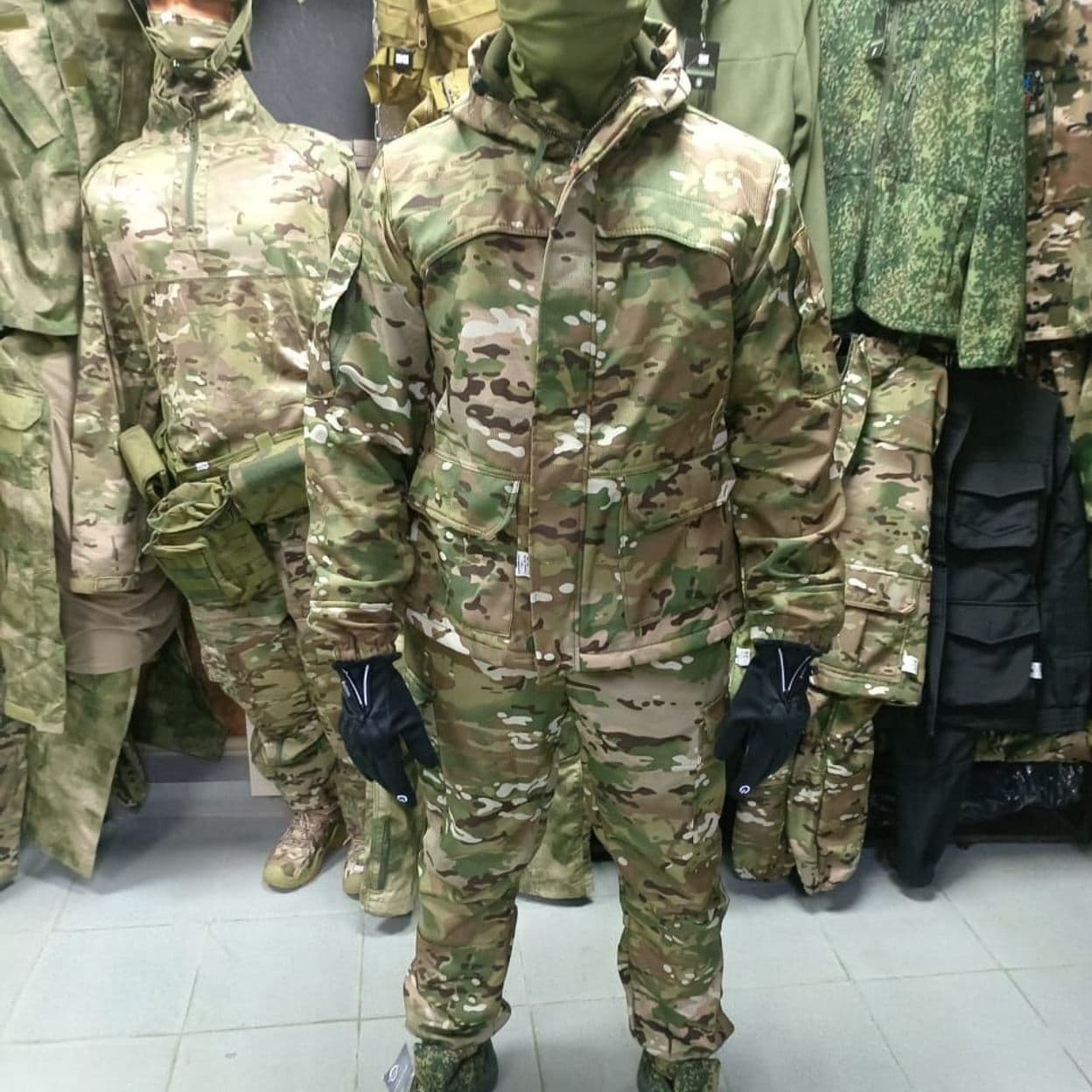 Купить тактический костюм горка на флисе мультикам