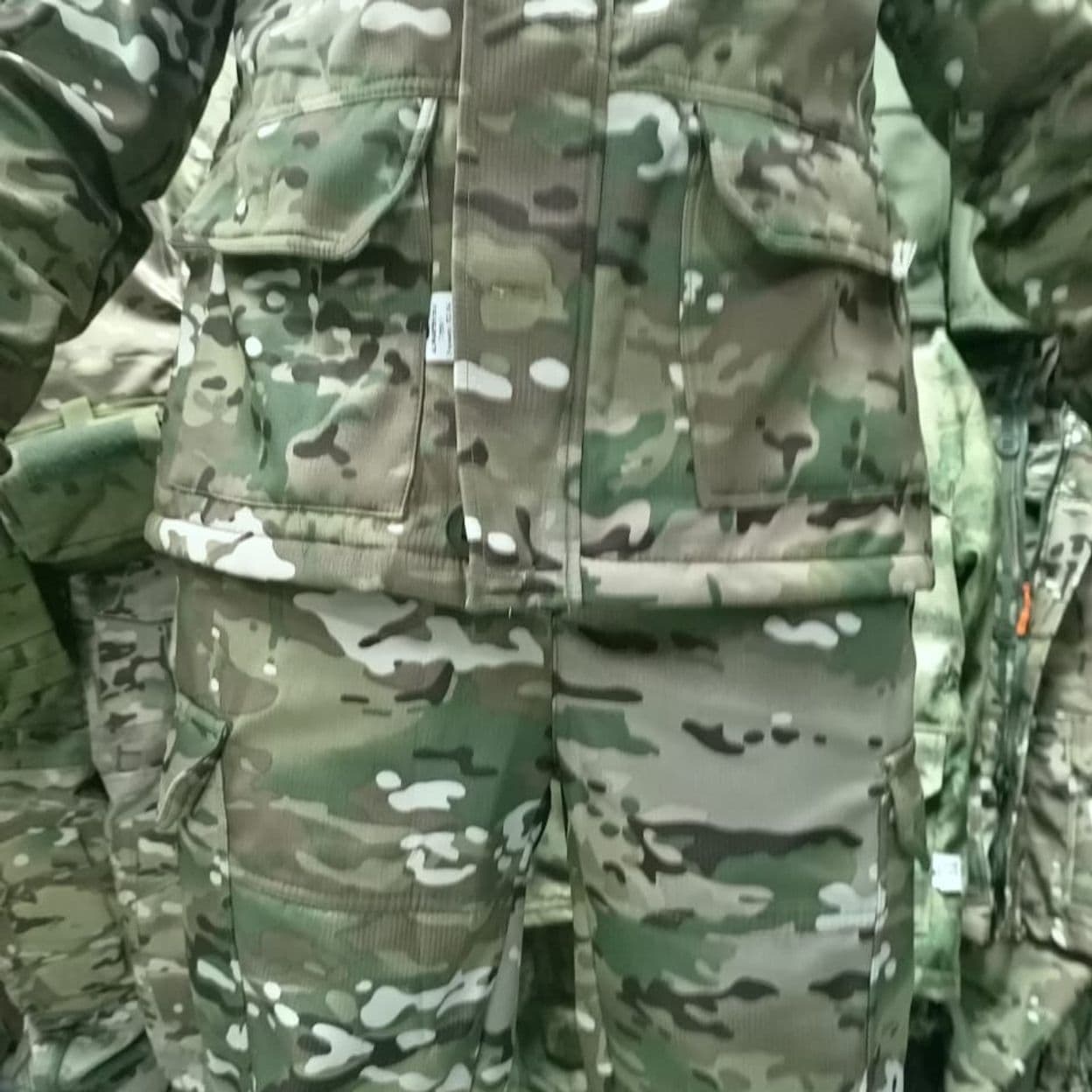 Купить тактический костюм горка на флисе мультикам