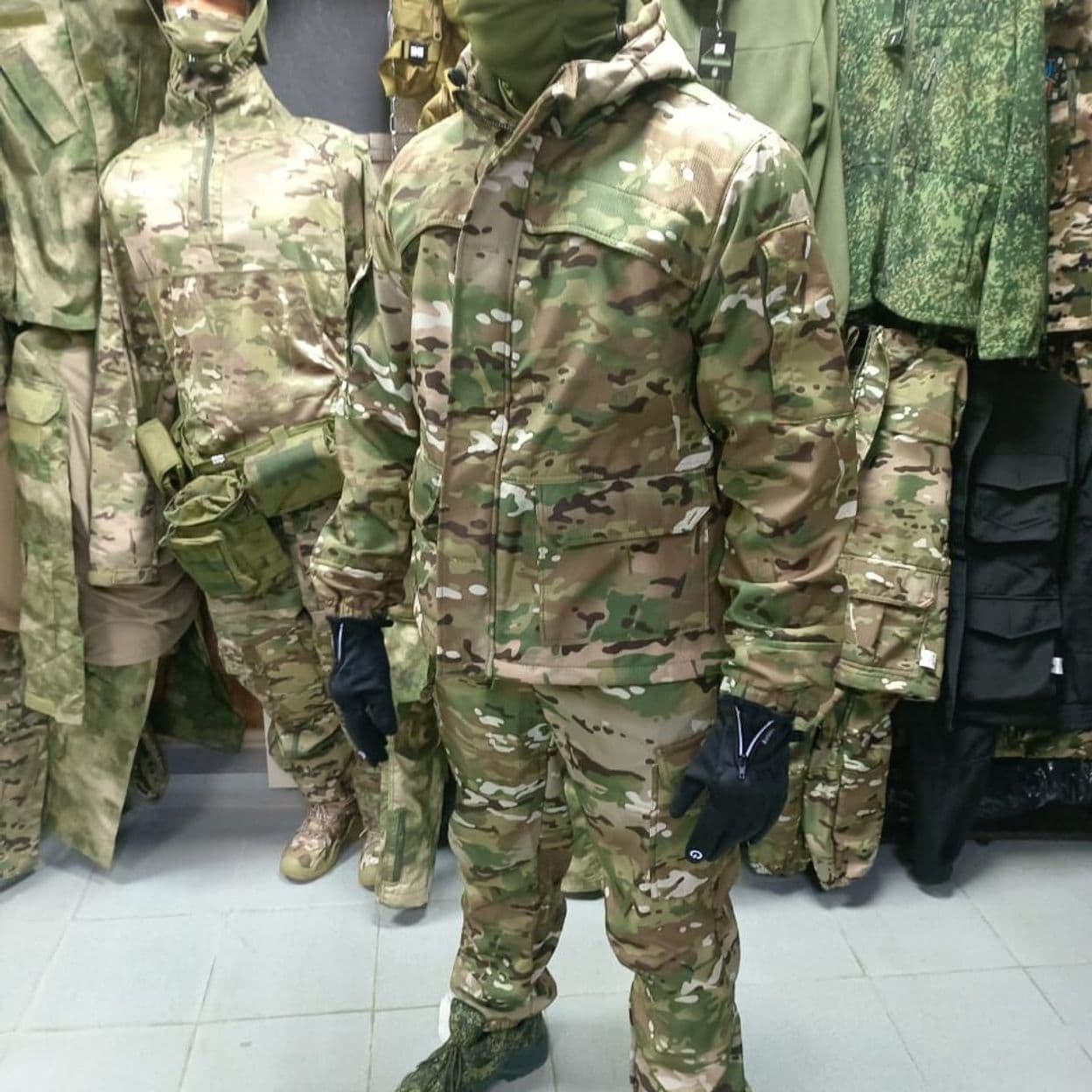 Купить тактический костюм горка на флисе мультикам