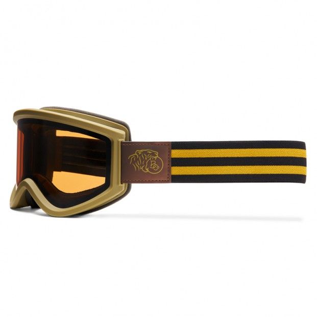 Купить GOGGLES BROGER MONTANA GREEN MATT/ORANGE/SILVER
