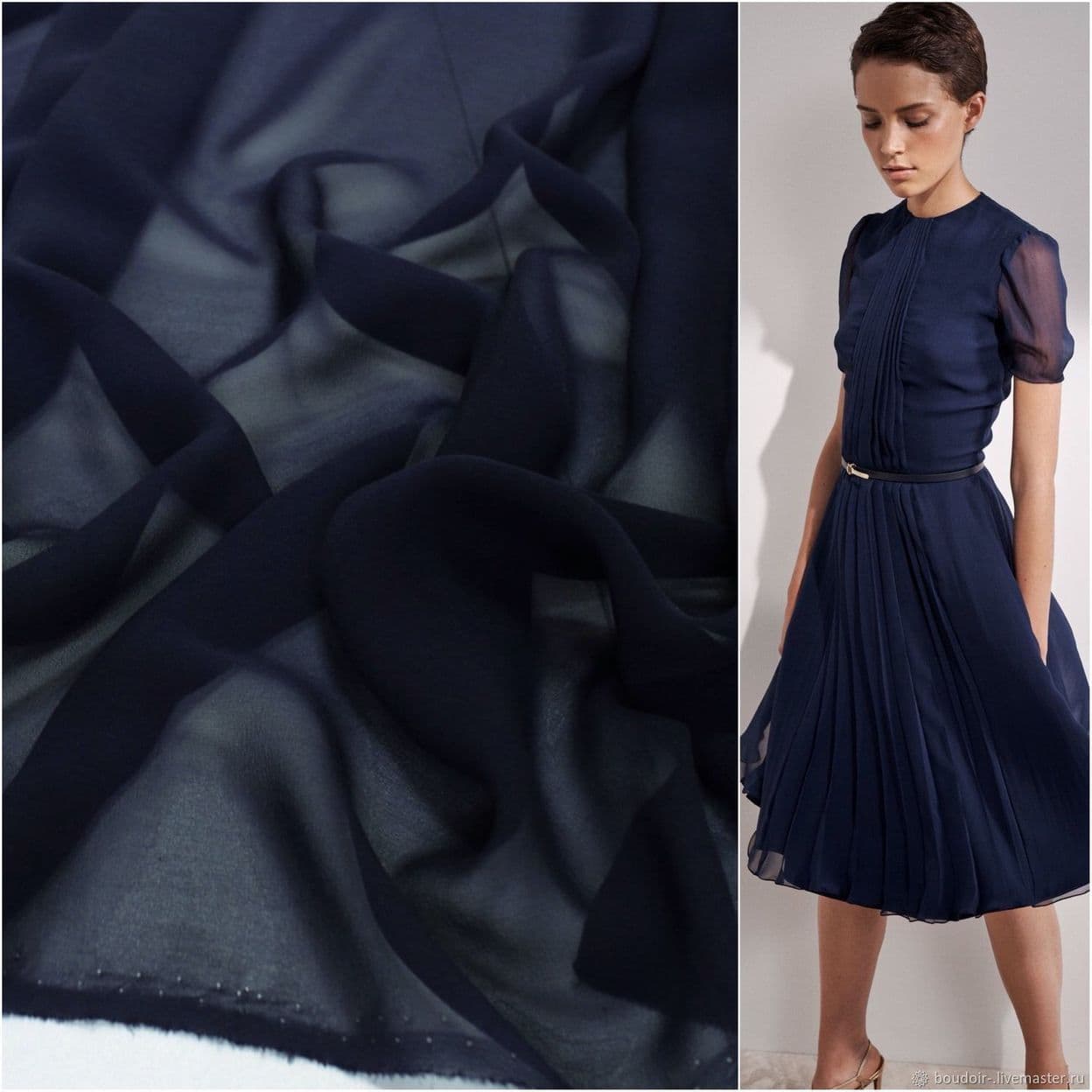 Купить Ткань креп шифон Salvatore Ferragamo