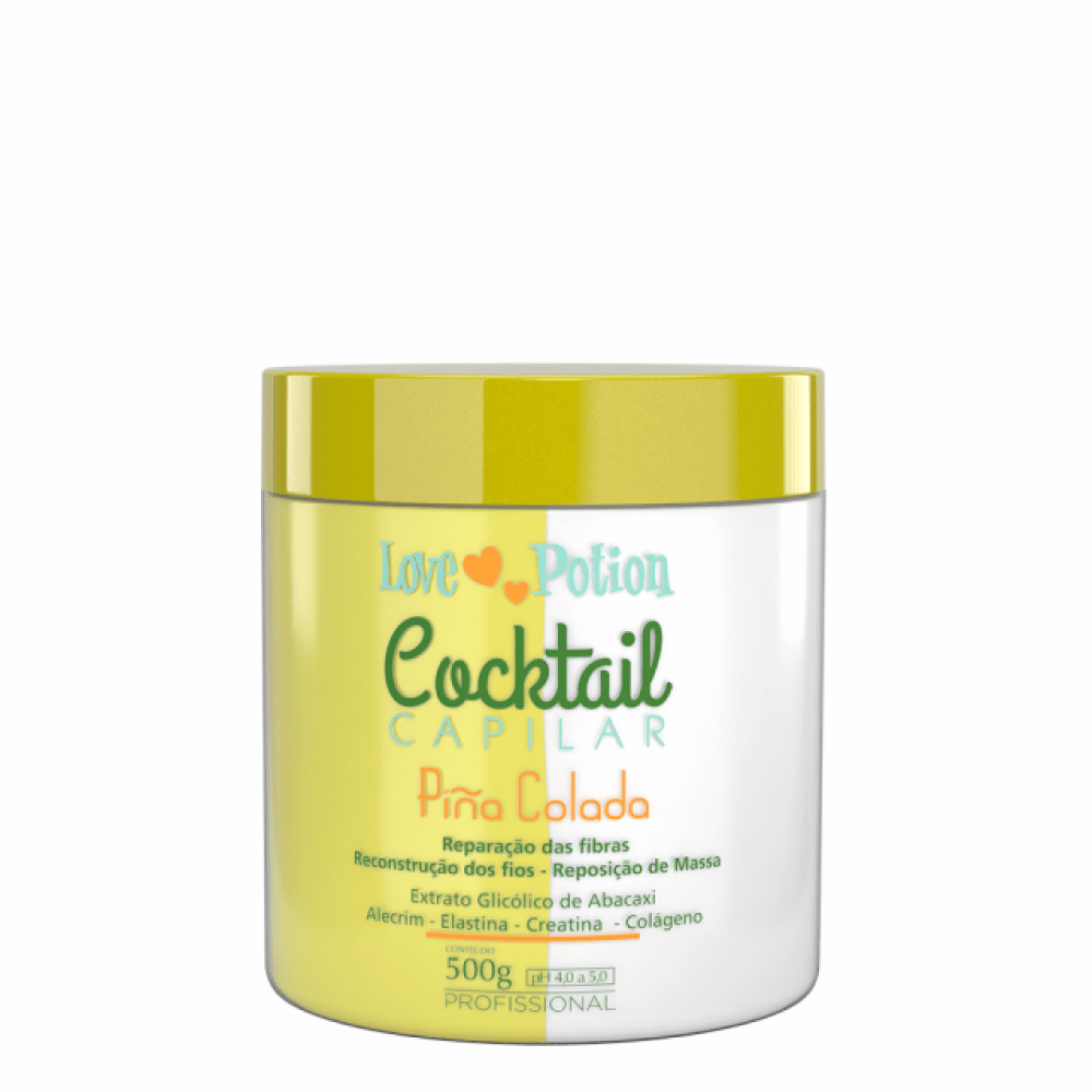 Купить Профессиональная маска Реконструктор LOVE POTION Pina Colada 500 ml
