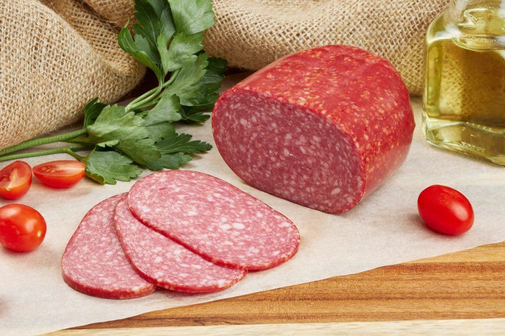 Купить Сервелат сырокопченый