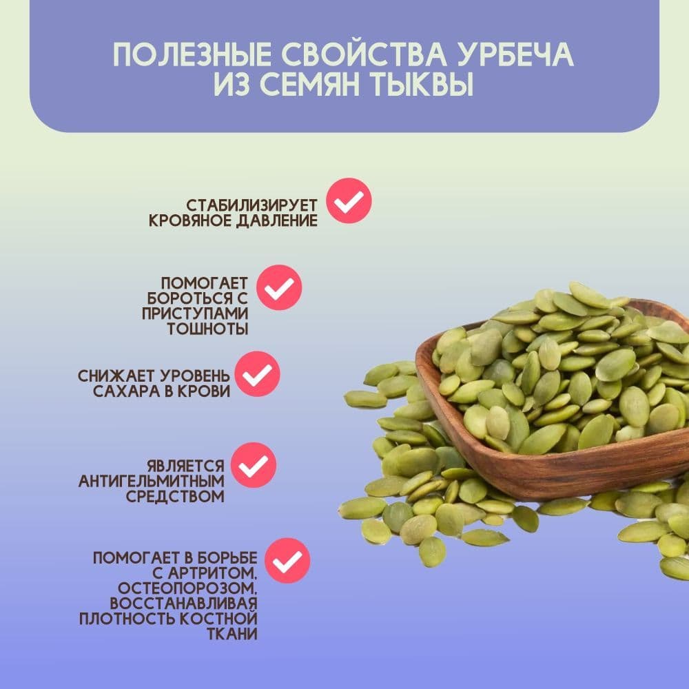 Купить Урбеч Тыквенный 250 г.