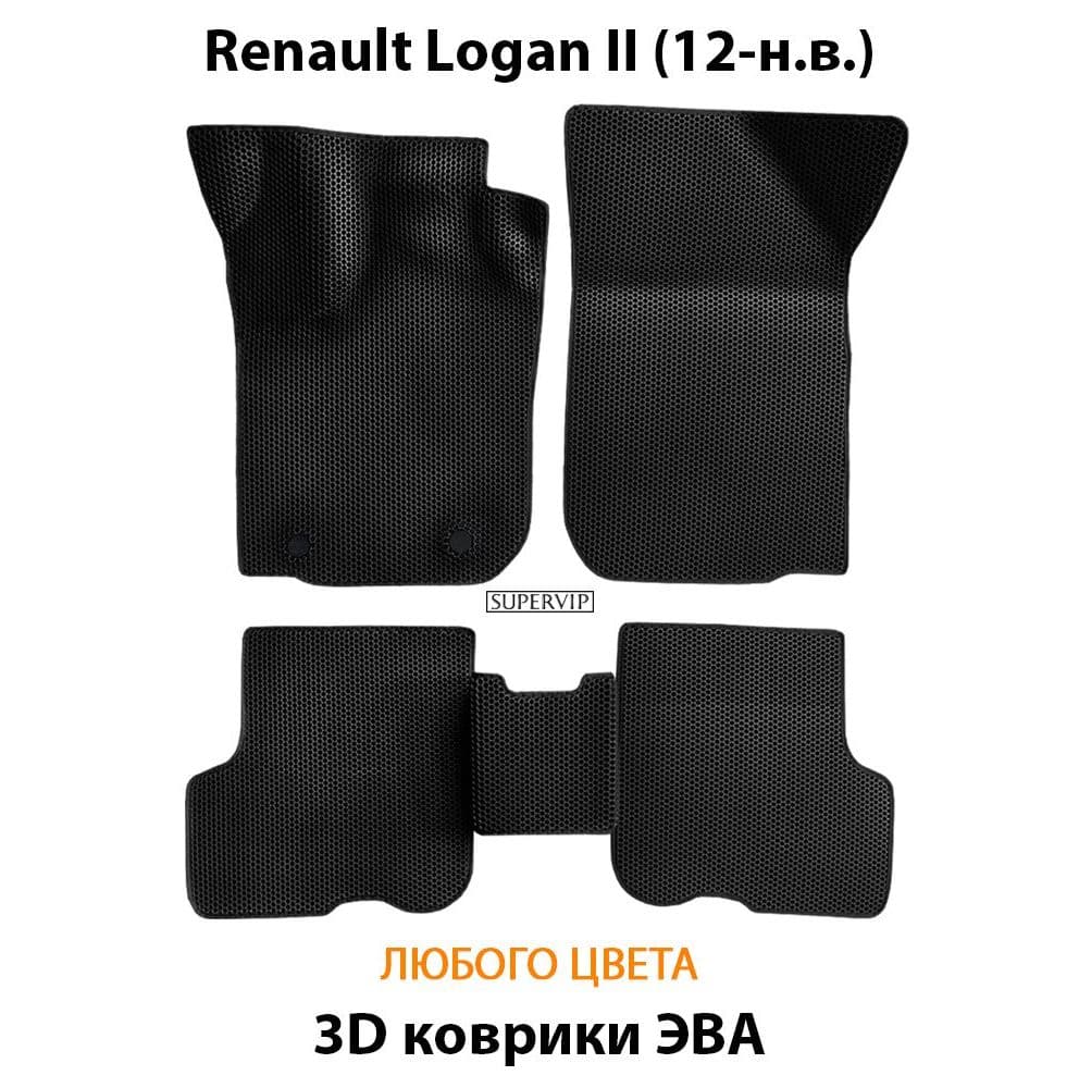 Купить Автоковрики ЭВА для Renault Logan II