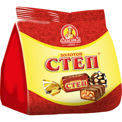 Купить СЛАВЯНКА КОНФЕТЫ ЗОЛОТОЙ СТЕП 346 Г. доставка продуктов Тюмень . доставка продуктов в Тюмени . доставка фруктов Тюмень . доставка фруктов в Тюм