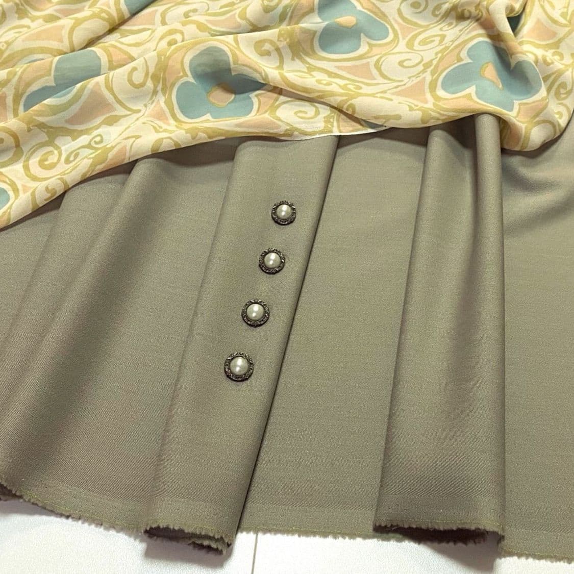 Купить Ткань шерсть костюмная Loro Piana