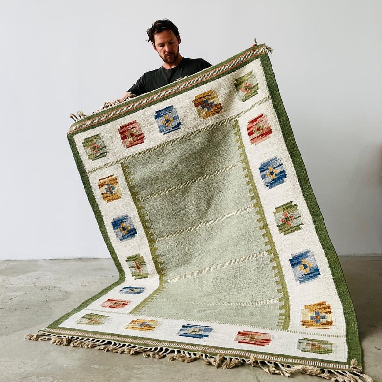 Купить Винтажный двухсторонний ковёр